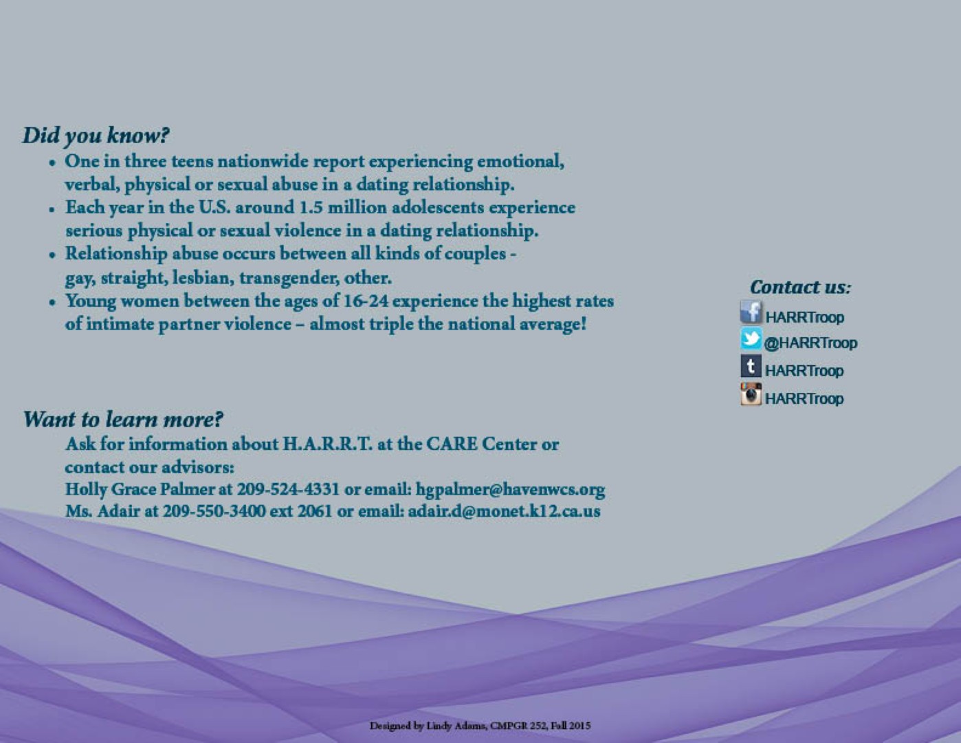 Brochure Back